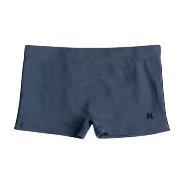 Imagem de Sunga Infantil Para Meninos Modelo Boxer Lisa Moda Praia Mash, GG, Cin