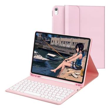 Imagem de Capa Com Teclado Bluetooth Para Galaxy Tablet S6 Lite 10.4