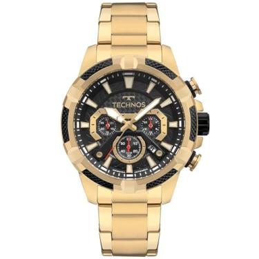 Imagem de Relógio Technos Masculino Ts Carbon Dourado - Js25bcx/1p