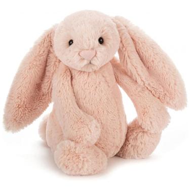 Imagem de Jellycat Coelho de Pelúcia Bashful Blush Médio 30cm - Brinquedo de Coelho e Coelhinha de Pelúcia Clássico para Crianças Médio 30cm
