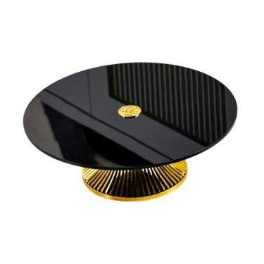 Imagem de Fenteer Suporte para Bolo, Bandeja para Servir Bolo, Expositor de Sobremesas para Mesa de Doces, Ideal para Celebrações em Hotéis e Chás de Bebê, L