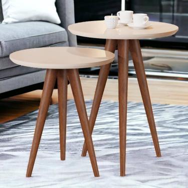 Imagem de Mesas de Apoio JB 8003 Pérola Bechara