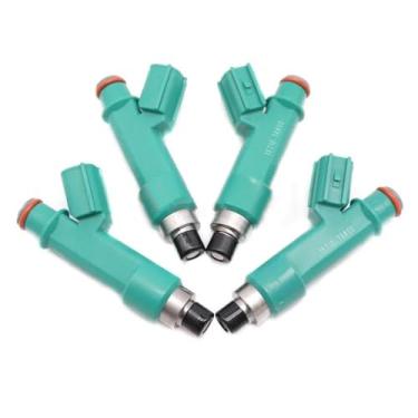 Imagem de Conjunto de 4 bicos injetores de combustível para Suzuki Grand Vitara (2009-2013) - Peça de reposição para automóveis. Códigos de barras: 15710-78K00 (código do produto: 15710-78K00).