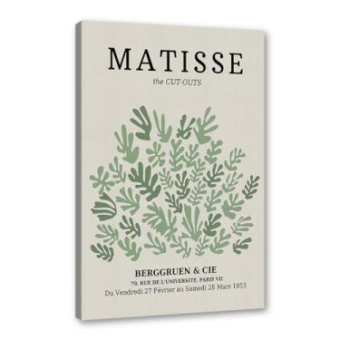 Imagem de Picasso Matisse Flor Bauhaus William Morris Pintura em Tela Arte de Parede Galeria Mercado de Flores Cartazes Impressões Modernas para Decoração de Sala de Estar (SKU3,12 x 45,7 cm = (30 x 45 cm