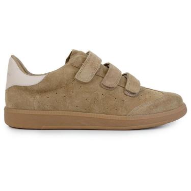 Imagem de Tênis Feminino Carrano Suede Cotton Marrom Claro - 7400-Feminino