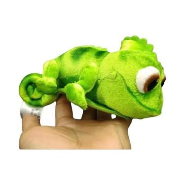 Imagem de Boneco De Pelúcia Chameleon Pascal Rapunzel De 15cm, Brinquedo Decorat