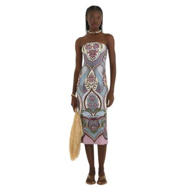 Imagem de Vestido Midi Farm Rio Estampado Nirvana-Feminino