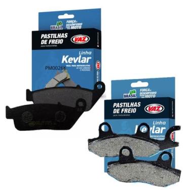 Imagem de Kit Pastilhas de Freio Para Kawasaki Versys 300x Vaz