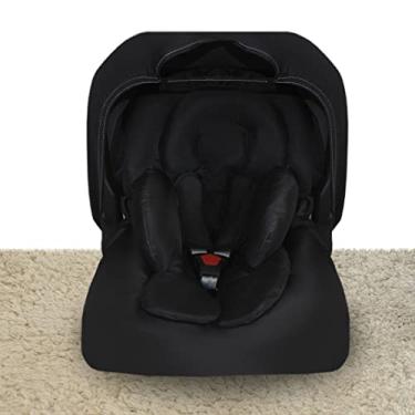 Imagem de Kit Completo Para Bebê Conforto , Capota Solar, Capa Bebê Conforto, Protetor de Cinto, Apoio Redutor (Preto)