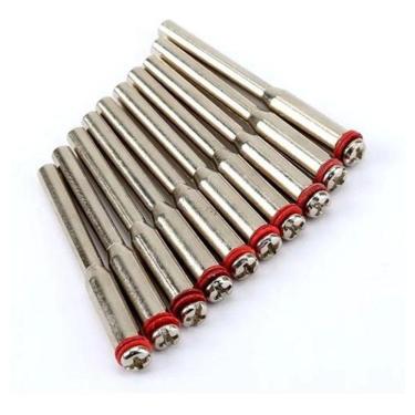 Imagem de 10 Hastes Disco Corte Serra Acessório Micro Retífica Dremel