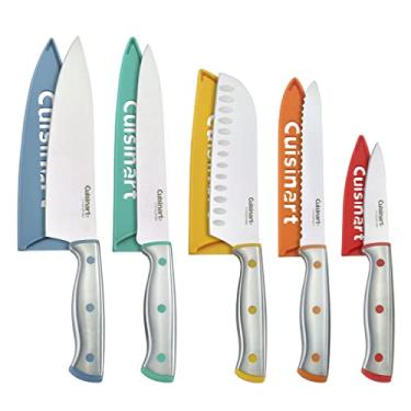 Imagem de Conjunto de Facas Cuisinart ColorCore 10 Peças em Aço Inoxidável