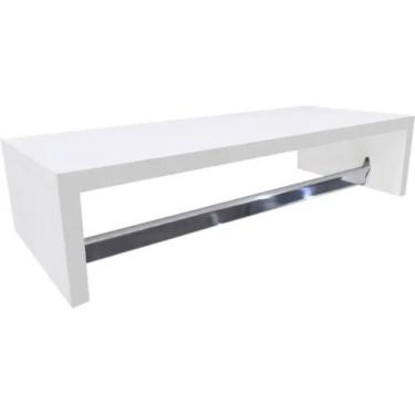 Imagem de Cabideiro De Parede Arara Porta Roupas Quarto Closet 90 cm - LOJA & CI