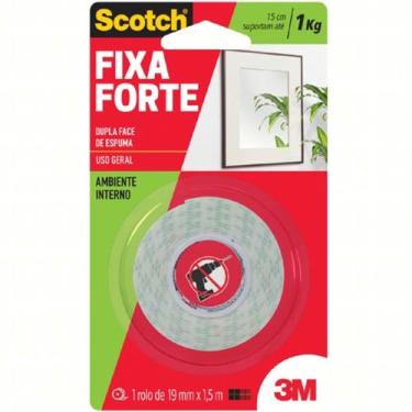 Imagem de Fita Dupla Face de Espuma 19 mm x 2,0 Metro - 3M