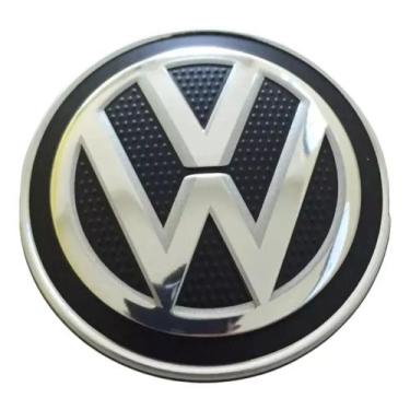 Imagem de Emblema De Volante Vw Metal Alumínio 55mm Diâmetro - EV VOLANTES
