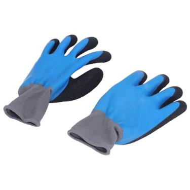Imagem de Aramox Luvas de Eletricista Isoladas de Borracha, Proteção de Isolamento de 360 Graus à Prova de 360 Graus, Força de Aderência, Adequada para Decoração Doméstica, Escalada, Madeira,