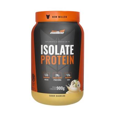 Imagem de Isolate Protein Zero Lactose 900g Baunilha New Millen PROTEINA BOVINA