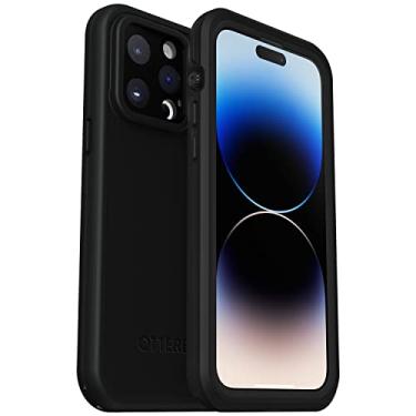Imagem de OtterBox Capa à prova d'água da série FRĒ com MagSafe (projetada pela LifeProof) para iPhone 14 Pro Max (apenas) - preta