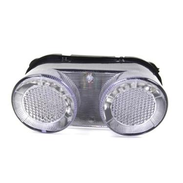 Imagem de Arashi Lanterna traseira de LED transparente E-Mark para Yamaha FZ1 2000-2005, YZF R1 2000-2001, luz traseira de freio de seta, acessórios de motocicleta integrados