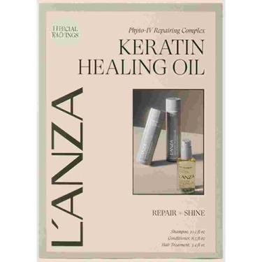 Imagem de Lanza Keratin Healing Oil Shampoo + Condicionador + Oleo