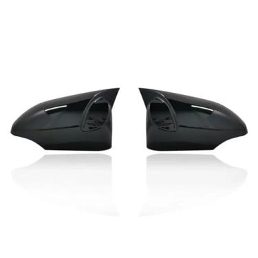 Imagem de Asa de cobertura para Toyota para Yaris 2012 2013 2014 2015 2016 2017 2018 2019 tampa do espelho retrovisor asa lateral da porta capa de espelho de asa (aparência de carbono)