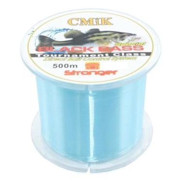 Imagem de Linha Monofilamento CMIK Black Bass 500 Metros - Várias Espessuras e C