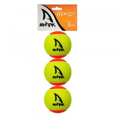 Imagem de Bola De Beach Tennis Shark Com 3 Unidades