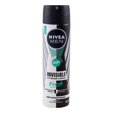 Imagem de Desodorante Spray Nivea Men Invisible Black White 150ml