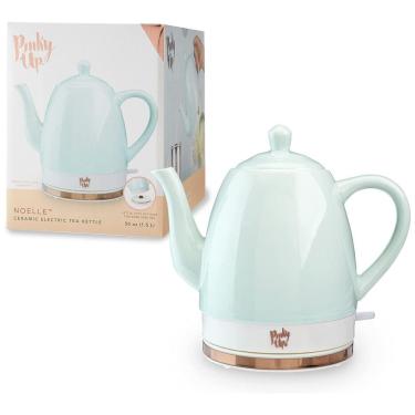 Imagem de Chaleira Elétrica Noelle, Cerâmica, 1,5L, 110v, PINKY UP 8312, Verde Claro