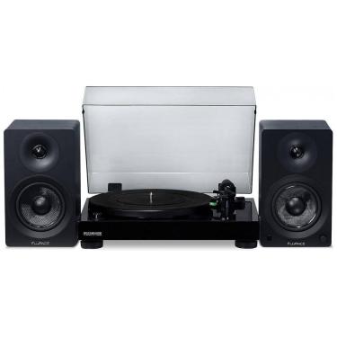 Imagem de Vitrola Toca Discos Retrô RT81 com Pré Amplificador e Alto Falantes, 90W, 110v, FLUANCE RT81TAI41, Preto