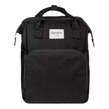 Imagem de Bolsa Mochila Maternidade Vira Berço Troca Bebê Porta Fralda - Tomate,