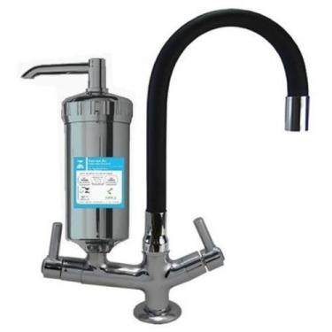 Imagem de 2141 C80 Torneira Gourmet Bica Móvel de Bancada Mesa Pia Cozinha Com F