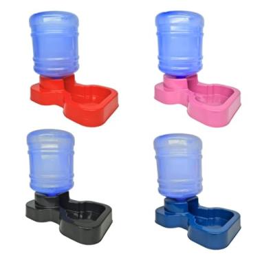 Imagem de Bebedouro Automático para Cachorro de Grande Porte com Galão de 10L Incluso Ideal para Cães Médios e Grandes que Bebem Muita Água Bebedouro Pet Durável com Reposição Automática Cores Variadas