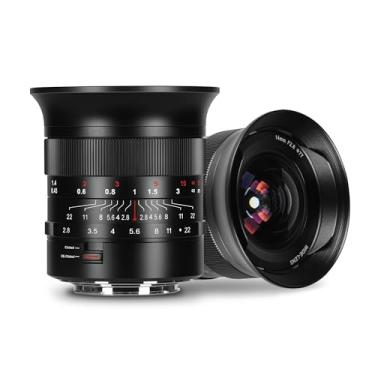 Imagem de 7artisans Lente Prime MF14mm F2.8 Full Frame Ultra Wide Angle 116° Grande Abertura Compatível com Sony E Mount FX3, FX30, A1, A9, A7m, A7r, A7s, A7c Series Mirrorless Camera