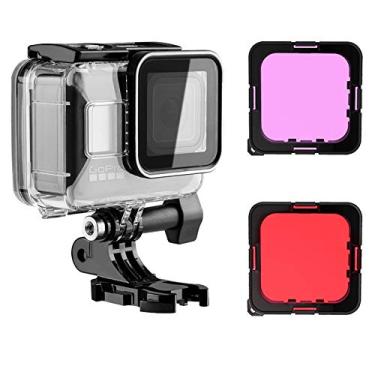 Imagem de Caixa Estanque Compatível com GoPro Hero 8 Black - Telesin 40m