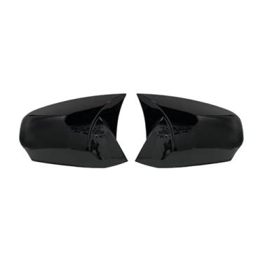 Imagem de Compatível para Renault Fluence 2011 2012 2013 2014 2015 Buzina de carro Retrovisor Espelho Lateral Tampa Asa Tampa Exterior Porta Habitação Shell Guarnição(Bright black)
