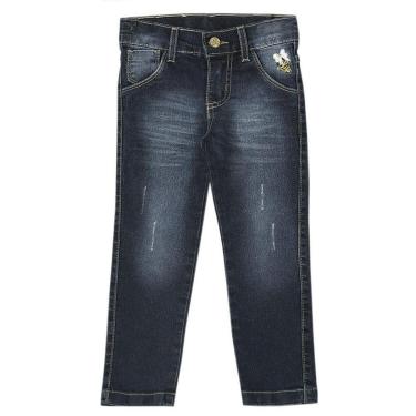 Imagem de Calça Infantil Look Jeans Skinny Jeans - 1 - UNICA-Feminino
