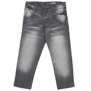 Imagem de Calça Infantil Popstar Skinny Cinza - 2 - UNICA-Masculino