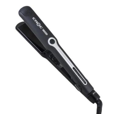 Imagem de Chapinha Croc 2-Rbblo LED 1" Flat Iron Black Titanium Bivolt, Bivolt