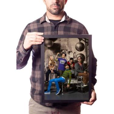 Imagem de Quadro Serie The Big Bang Theory Poster Na Moldura - Fanarte
