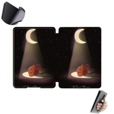 Imagem de GUKSRASO Capa para 6.8" Kindle Paperwhite 11ª Geração/Signature Edition (Modelos: M2L3EK/M2L4EK) - Painel Traseiro em TPU com Função de Suspensão/Ativação Automática, Alça de Mão