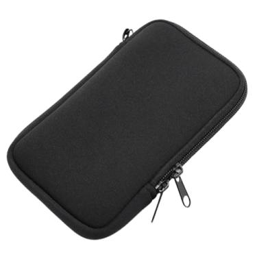 Imagem de Bolsa de celular de neoprene com cordão, capa universal compatível com dispositivos de 6,5 polegadas, capa protetora para smartphones