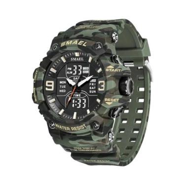 Imagem de Relógio Esportivo Digital À Prova d'Água Para Homens SMAEL 8049MC, Ana