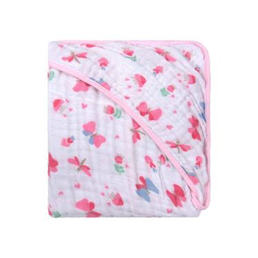 Imagem de Toalha de Banho Soft para Bebê 70 cm x 70 cm Bublim