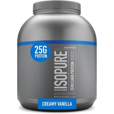 Imagem de Proteína em pó Isopure Zero Carb Whey Isolate 2,04 kg de baunilha-Unissex