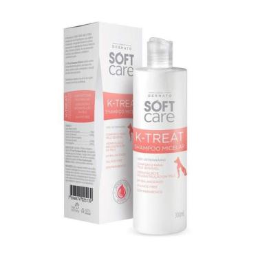 Imagem de Shampoo Soft Care K-Treat Micelar para Cães e Gatos - 300ml - Pet Soci