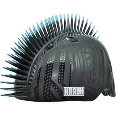 Imagem de Krash Capacete de moicano juvenil Black Gator, idades 8-14