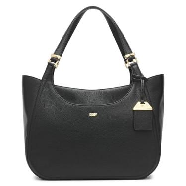 Imagem de DKNY Bolsa Barbara Shopper, preto/dourado, Preto/dourado