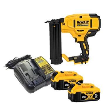 Imagem de Pinador Brushless 18ga 20v 2 Baterias 5ah XR Dcn680 Dewalt