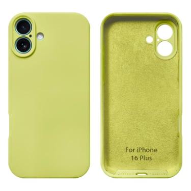 Imagem de Capinha Compativel com iPhone 16 Plus Com Proteção de Camera em Silicone com Interior Aveludado