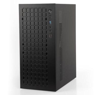 Imagem de Capa para PC JOYJOM Micro ATX MATX DTX ITX Mini PC USB3.0 preta
